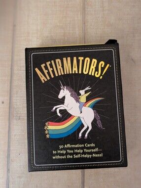 Knock Knock Affirmators! 50 Affirmation Cards Deck